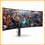 Samsung 49-Inches Odyssey OLED G9 G93SC – LS49CG934SMXUE Monitors Frameless