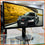 LG Ultra-Wide Screen Display 29-inch WFHD (2560 x 1080p) Built-in HD Speakers (LG 29UB67-B)