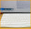 HP White Wireless Keyboard And Mouse. Model HP CS10