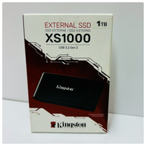 Kingston XS1000 Portable External SSD 1TB – Black