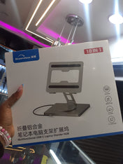 10‑in‑1 USB-C Laptop Stand Hub All-in-One