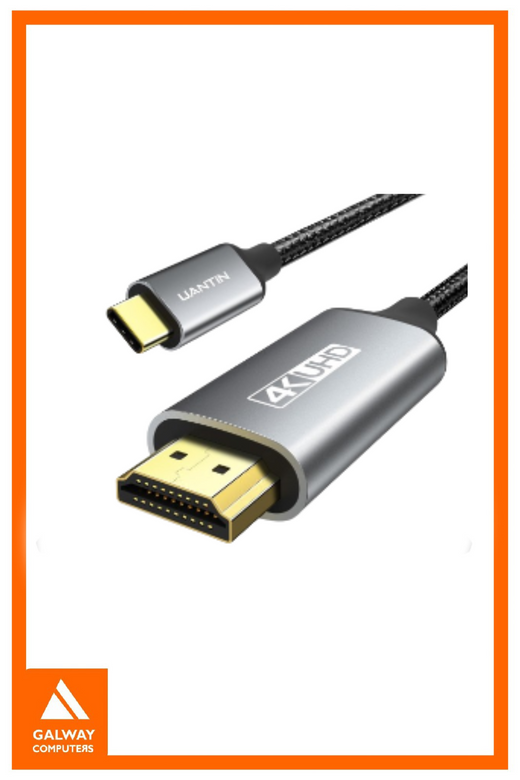 USB Type - C to HDMI Cable (Plug and Plug)