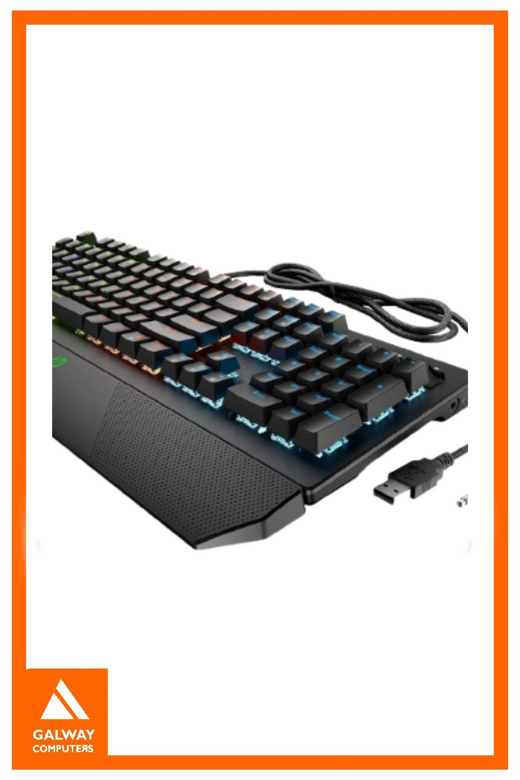 HP Pavilion Gaming Keyboard 550 LED RGB Backlit Mechanical Switches Red.