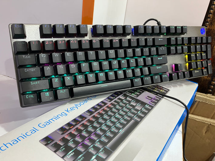 HP Mechanical RGB Gaming Keyboard. (GK400F) LED Backlit