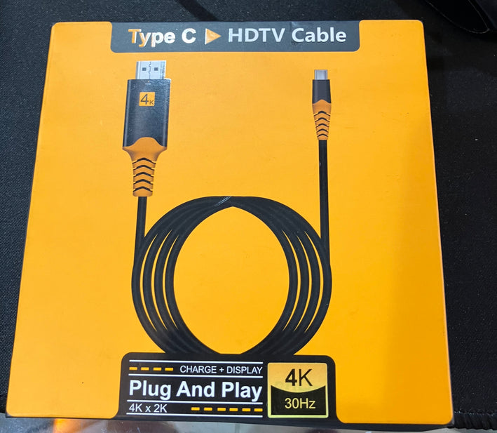 USB Type - C to HDMI Cable (Plug and Plug)