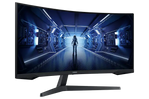 SAMSUNG 34 Inch Odyssey G5 G55T QHD | 165Hz | AMD FreeSync Premium | Curved | Gaming Monitor