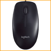 Logitech USB Optical Mouse M90 - Black