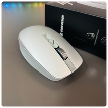 HP 710 Rechargeable Silent Silver Bluetooth Mouse.