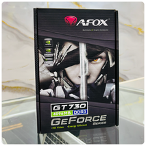 Afox Nvidia Geforce GT730 4GB DDR3 Graphics Card- (PCI-E 2.0, DDR3, VGA/DVI/HDMI) Graphic Cards