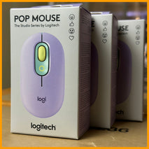 Logitech POP Wireless Mouse-Lavender