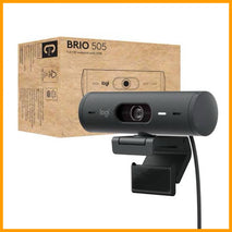 Logitech Brio 505 Full HD Webcam with Auto Light Correction