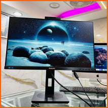 Philips 243B1 24-inches IPS FHD(1080p) USB-C Monitor – 75Hz, 90W USB-C Charging, Frameless, Speakers & HD Webcam.