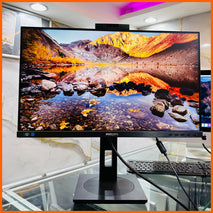 Philips 243B1 24-inches IPS FHD(1080p) USB-C Monitor – 75Hz, 90W USB-C Charging, Frameless, Speakers & HD Webcam.