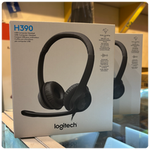 Logitech USB Headset H390 with Noise Canceling Mic