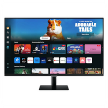 Samsung 27″ M50D Smart Monitor with Streaming TV for Multi Device Experience (LS27DM500EMXUE)