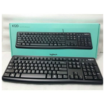 Logitech K120 USB Standard Computer Keyboard-corded keyboard