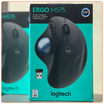 Logitech M575 ERGO Bluetooth Trackball Mouse – GRAPHITE