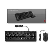 Lenovo 160 USB Wired Combo Keyboard & Mouse