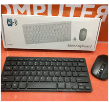 Mini Wireless Keyboard and Mouse (Black)