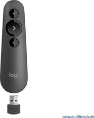 Logitech R500s Bluetooth Presentation Remote Graphite