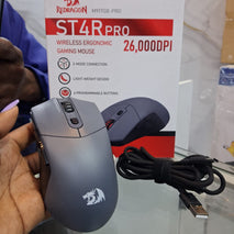 Redragon  M917GB Pro Wireless Ergonomic Gaming Mouse 3 MODE 26,000 DPI (Bluetooth)