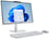 Lenovo IdeaCentre A100 23.8-inch Intel Core i3-N305 8GB Ram 512GB SSD All-in-One Desktop - Cloud Grey ( Brand New)