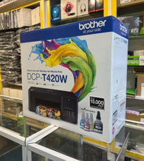 Brother DCP-T420W All-in One Ink Tank Refill System Printer with Built-in-Wireless Technology.