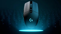 Logitech G305 LIGHTSPEED Wireless Gaming Mouse (Blue, Black)