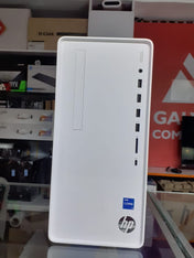 HP Pavilion Desktop TP01-3025t Intel® Core™ i5 14th Gen 8GB RAM 512GB SSD Snow white