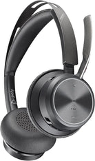 Plantronics Voyager Focus 2 UC Stereo Noise-Canceling On-Ear Headset (Standard, USB Type-A)