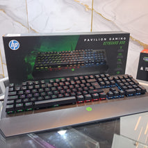 HP Pavilion Gaming RGB Mechanical Keyboard 800 – Red Switches, Full-Size RGB, Anti-Ghosting