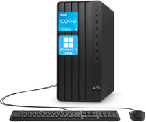 HP Pro Tower Zhan 99 G9 Gaming Desktop Core i3 13100 3.4Ghz 8 CPUs 16GB Ram 512GB NVMe SSD PSU (180W)